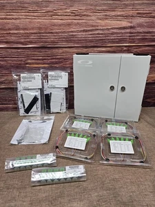 Amphenol Fiber Demarcation Box Gen 2 Enhanced w/ Connector Cleaning Access Door - Picture 1 of 11