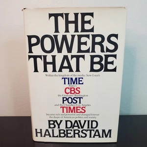 The Powers That Be David Halberstam HC DJ 1979 First Edition - Bild 1 von 12