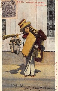 México - Vendedor de petates, escobas, etc. - Ed. La Joyita - Picture 1 of 2