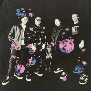 2023 Fall Out Boy Medium 2-sided Black T-shirt Tour Concert Rock Band Guitar - Picture 1 of 9