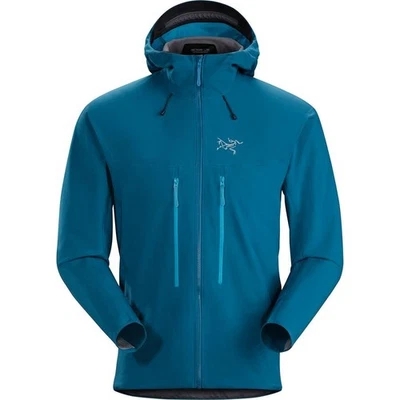 Arcteryx Acto FL Hoody Mid Layer Fleece Arc'teryx Ski Jacket Iliad Blue Men's XL — 第 1/4 张图片