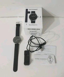 Montre connectée respiratoire température ECG Withings 38 mm ScanWatch 2 - Photo 1 sur 9