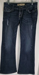 BKE Buckle Starlite Jeans Damen Gr. 27-31,5 Straight Leg Dark Wash Denim - Bild 1 von 8