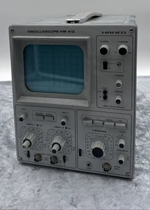 Osciloscopio B664 HM 412 Hameg Vintage coleccionista osciloscopio sin probar - Imagen 1 de 15