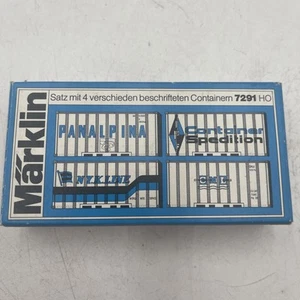 Marklin HO 7291 4 contenedores nuevos en caja - Imagen 1 de 5