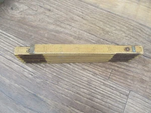 Vintage Lufkin klappbares Verlängerungslineal 72 Zoll mit Verlängerung - Bild 1 von 7