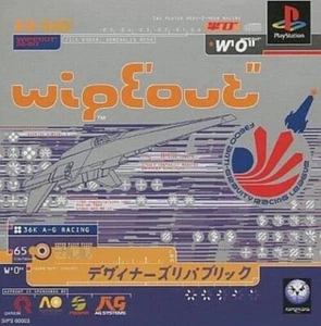 PS1 WIPEOUT Wipe Out Playstation 1 Juego Japonés Suave Probado Funcionando Usado - Imagen 1 de 1