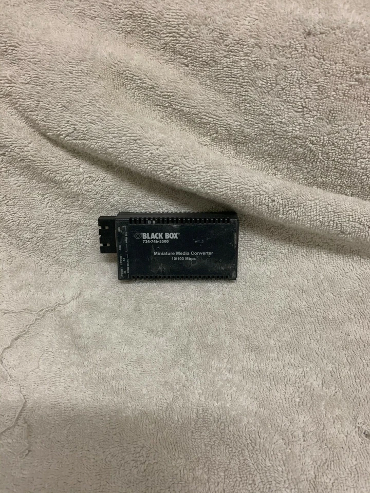 Black Box Industrial MultiPower Miniature Media Converter 10/100 Mbps - Image 1 of 1