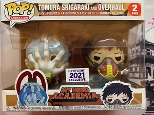 Funko Pop Tomura Shigaraki And Overhaul 2 Pack My Hero Academia Funimation 2021 - Imagen 1 de 6