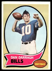 1970 Topps #136 Dan Darragh RC Buffalo Bills - Foto 1 di 2