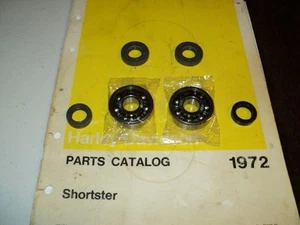 Harley Aermacchi M-65cc 1972 cojinete de manivela Shortster sellos de aceite AMF - Imagen 1 de 4