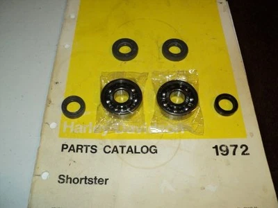 1972 HARLEY  AERMACCHI M-65CC  SHORTSTER  CRANK BEARING OIL SEALS AMF - Image 1 of 4