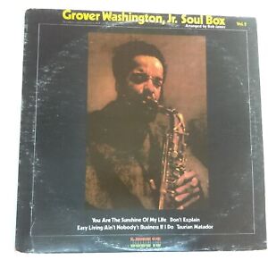 GROVER WASHINGTON Jr Soul Box Bol. 2 JAZZ Funk LP Kudu US 1973