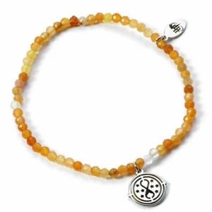 Harry Potter Piedra Pulsera Con Dije Plata Esterlina Tiempo Tornero - Imagen 1 de 2