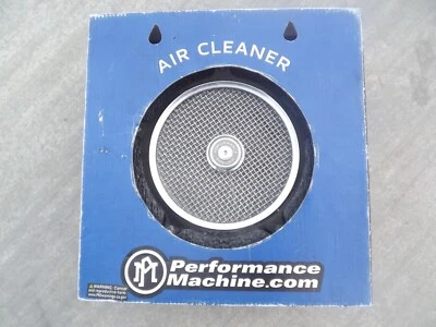Performance Machine AIR CLEANER BIG TWIN NEW IN BOX 1993-2010 WITH S&S E/G CARB - Image 1 of 2