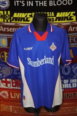 5/5 Oldham Athletic adults XL 1998 MINT football shirt jersey trikot soccer - Image 1 of 4