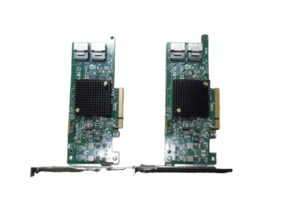 Lote de 2 HBA LSI 9207-8i 6Gbps SAS PCIe 3.0 Altura Completa Modo IT Foto 1 de 2