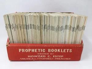 Prophetic Booklets by Howard C. Estep - America's Prophecy Preacher 90 Booklets - Picture 1 of 4