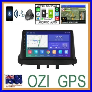 RENAULT MEGANE 2009-2016 GPS CARPLAY ANDROID AUTO ODB DAB+ TPMS DVR CAMERA - Picture 1 of 8