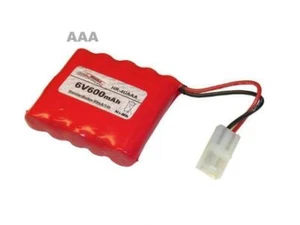 Empfängerakku, Akku Pack GP AAA 6V600mAh, Stecker nach WAHL... - Picture 1 of 1