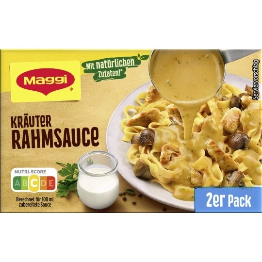 Salsa Maggi KRAUTER RAHM -Pack de 2 - Hecha en Alemania -ENVÍO GRATUITO Foto 1 de 1