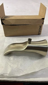 Moen 3853BN Tub Spout with Diverter Slip Fit in  Brushed Nickel Finish - Picture 1 of 3