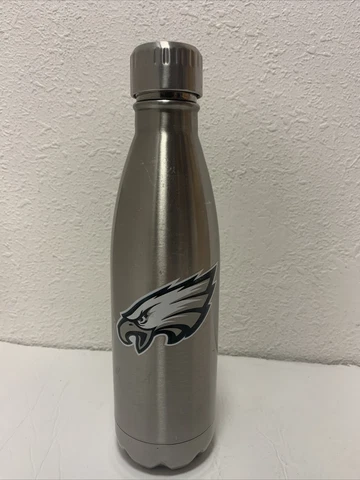 Philadelphia Eagles NFL 17oz Team Logo Stainless Steel Water Bottle FREE SHIP!! Cover