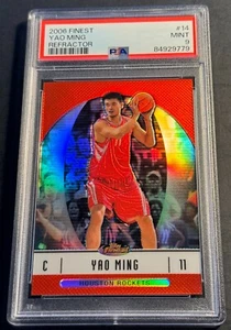 2006 YAO MING TOPPS FINEST REFRACTOR #14 PSA 9 ROCKETS (779) - Picture 1 of 2