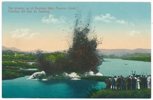 Demolition Of Gamboa Dyke Dam Panama Canal Voladura del Dike I. L. Maduro Jr. - Picture 1 of 2