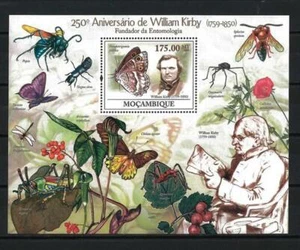 Mosambik 2009 Schmetterlinge William Kirby Block Nr. 203 postfrisch ** postfrisch - Bild 1 von 1