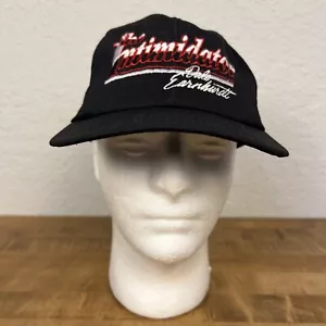 Vintage 90’s Dale Earnhardt "The Intimidator" Black Snapback Hat - Picture 1 of 10