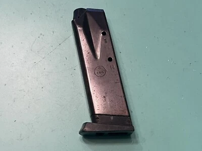 USED FACTORY LORCIN L9MM MAGAZINE BLACK 9MM 10 ROUND L9 - Image 1 of 4