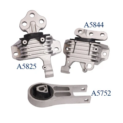 Montaje de motor y transmisión 3X compatible con Chrysler 200 l4 2015-2017 2,4 L Foto 1 de 4