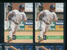 Lot (2) 2005 Grandstand #8 Deacon Burns Snappers (BZ91) SWSW6 