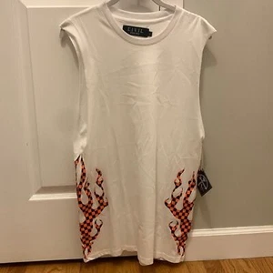 NWT Civil Regime Flame Tank - Size L - Picture 1 of 3