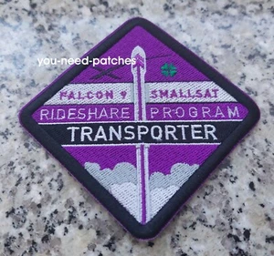 Space Mission Falcon 9 SmallSat Rideshare Program Transporter-10 logo patch - Bild 1 von 2