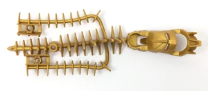 Lego Bionicle Piraka Spine Flexible Mask 53570 Pearl Gold 8626 Irnakk - Picture 1 of 3