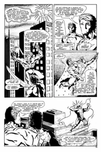 ORIGINAL 11 X 17 COMICS ARTWORK/ HUMANTS ISSUE #2 Page 20 - Picture 1 of 1