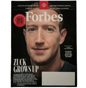 Forbes Magazin Mark Zuckerberg Meta Master Okt Nov 2023 Forbes 400 Listen Ausgabe - Bild 1 von 7