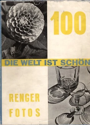 Albert Renger-Patzsch: Die Welt ist schön. EA Kurt Wolff 1928 mit Schutzumschlag - Bild 1 von 4