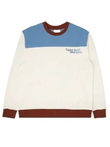 TAYLOR SWIFT - Midnights Colour Blocked Crew Sweater Sweatshirt | LARGE - Picture 1 of 4