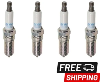 Genuine Set of 4 Spark Plugs GM ACDelco 41-108 Iridium OEM # 12590701 2.0L 2.4L - Image 1 of 4