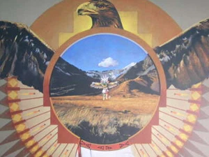 Ron Faner Sunbird Katchina Limited Edition Art Print - Picture 1 of 1