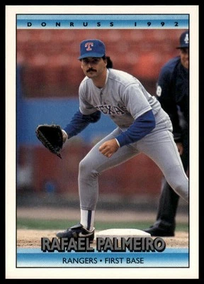 1992 Donruss #46 Rafael Palmeiro - Image 1 of 2