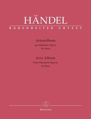 Handel, Opera Arias for Bass, Vocal Score - Image 1 of 3