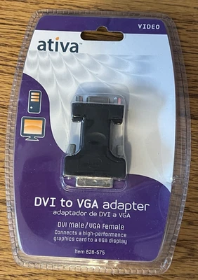 Ativa DVI To VGA Adapter - Image 1 of 3