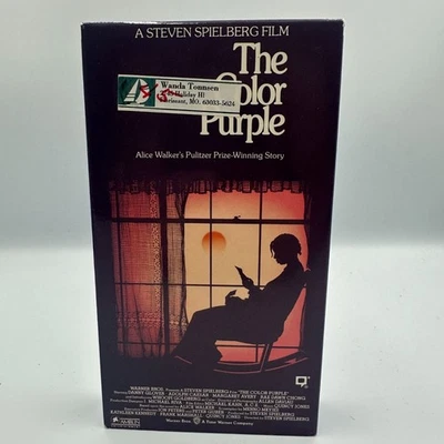 The Color Purple VHS 1985 Spielberg Film Starring Whoopi Goldberg - Image 1 of 3