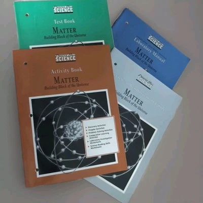 Prentice Hall Science Matter 4 Book Complete Brand New Activity /Lab/Review/Test - Image 1 of 4