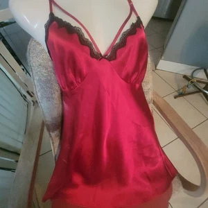 Ambrielle Mediano Inalámbrico Escote Corazón Camisón Chemise - Imagen 1 de 4
