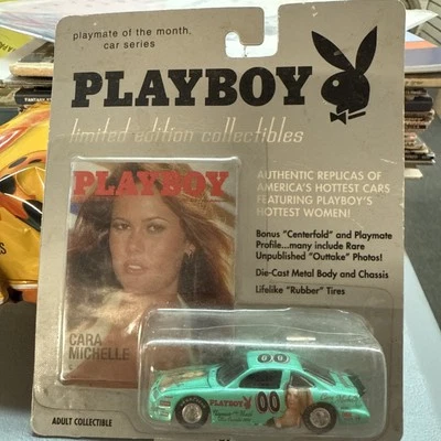 Cara Michelle 2000 PLAYBOY Playmate of the Month Diecast Car Series w/Centerfold - Image 1 of 4